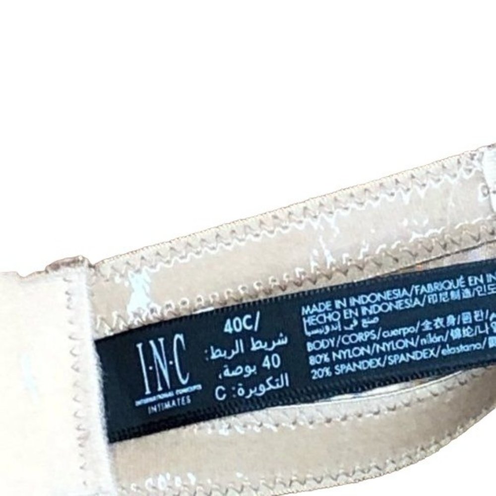 INC Multi-Way Strapless Bra, taupe dream 40C - Picture 5 of 6